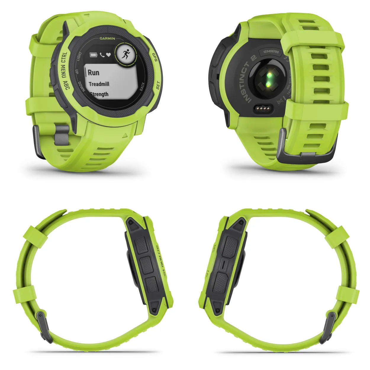 Garmin Instinct 2 GPS Rugged Outdoor Smartwatch with Wearable4U Power Bundle
