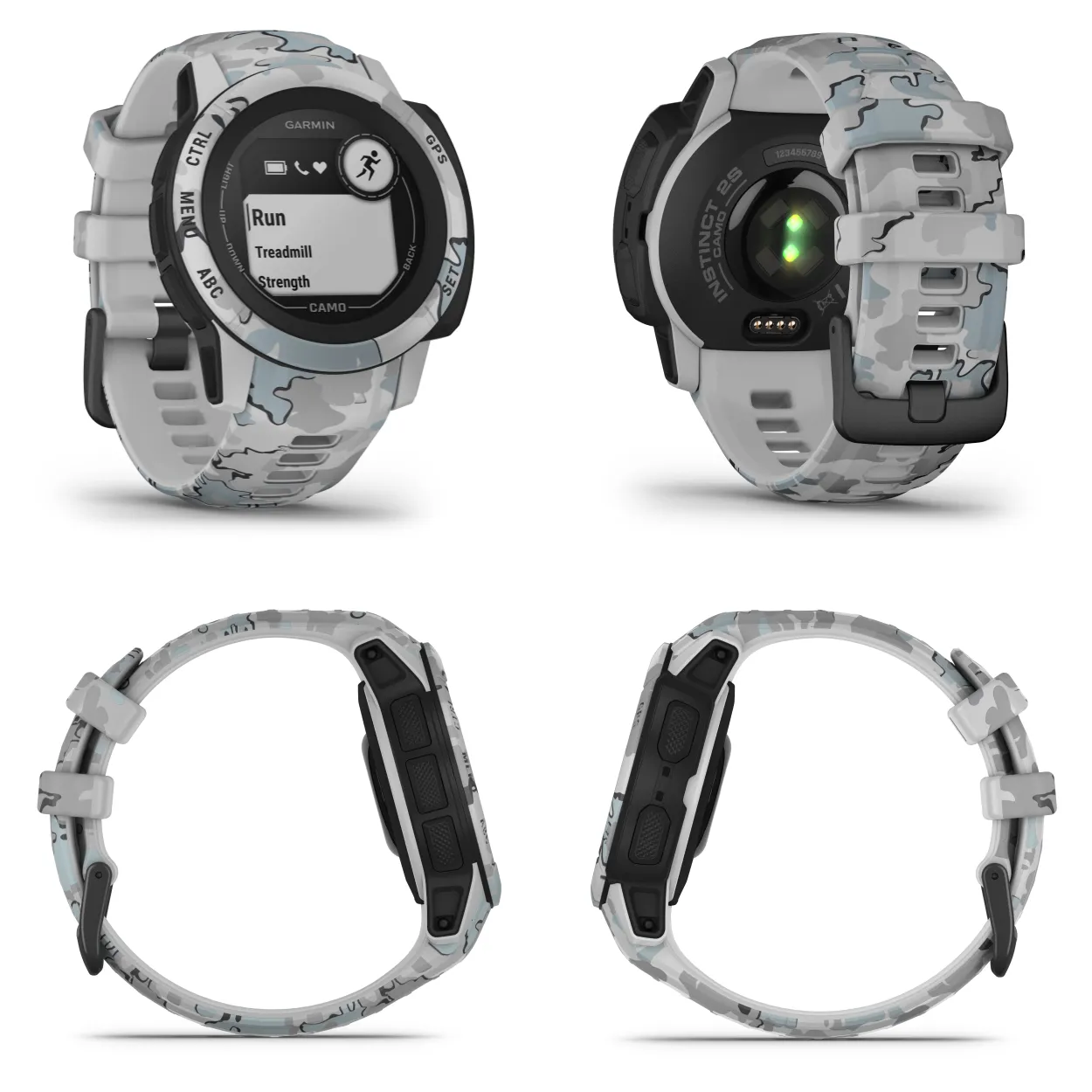 Garmin Instinct 2 GPS Rugged Outdoor Smartwatch with Wearable4U Power Bundle