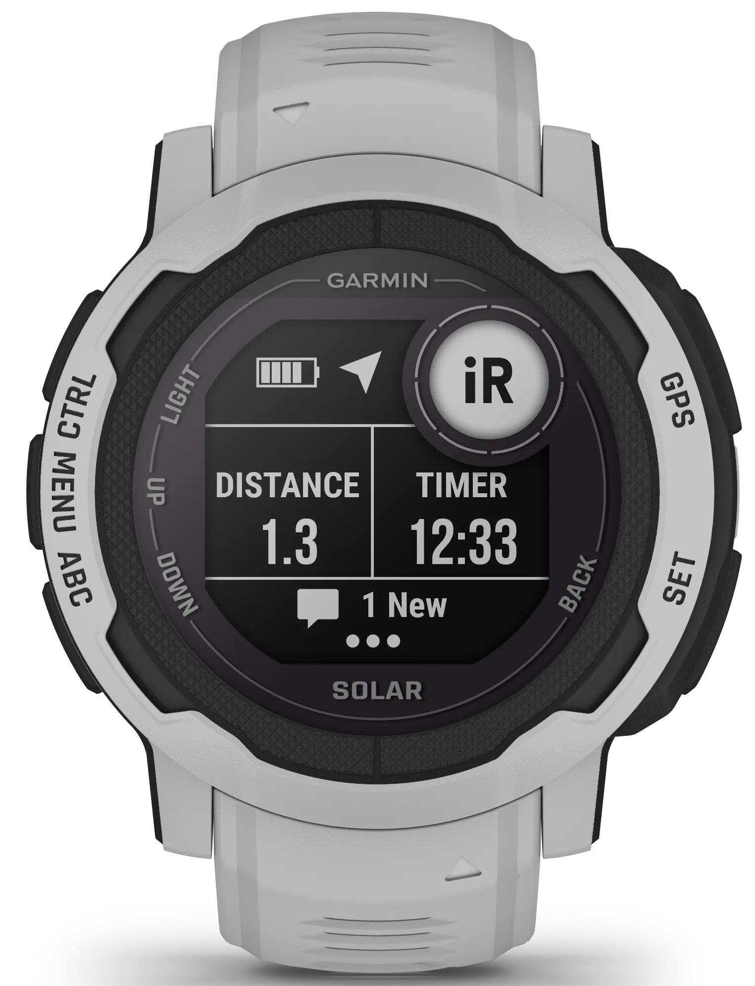 Garmin Instinct 2 Solar GPS Mist Gray Smartwatch