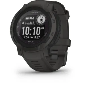 Garmin Instinct 2 Solar Rugged GPS Smart Watch - Graphite - AU Version ( Refurbished Grade - A )