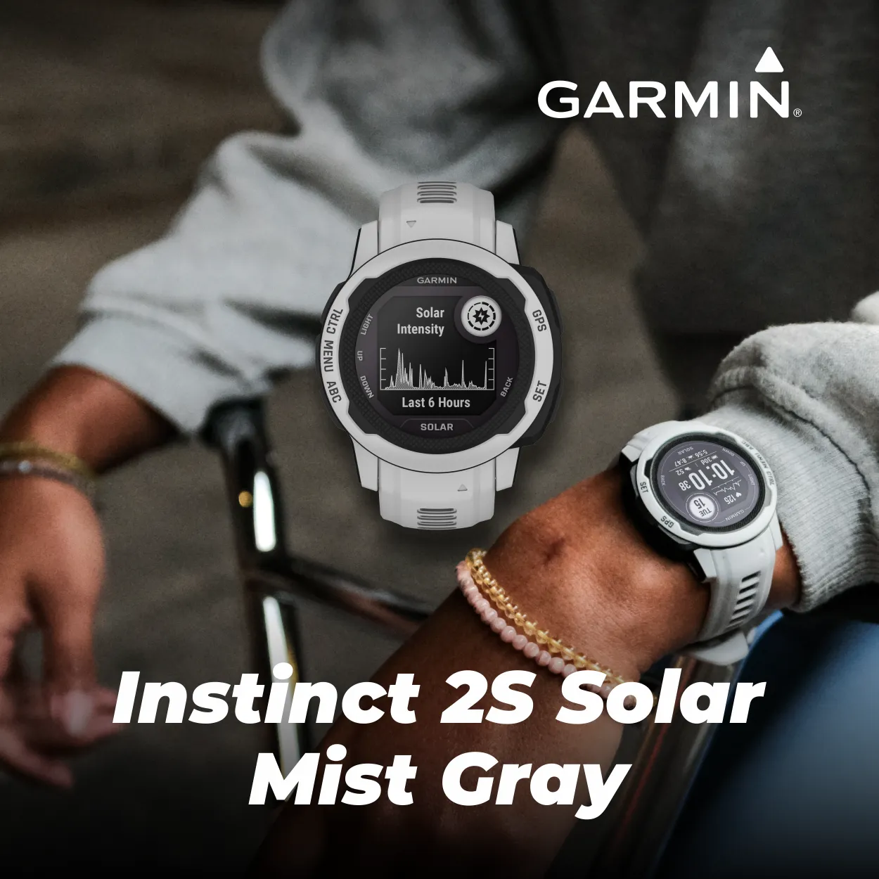 Garmin Instinct 2/2S GPS Rugged Outdoor Smartwatch with Wearable4U Black EarBuds Bundle