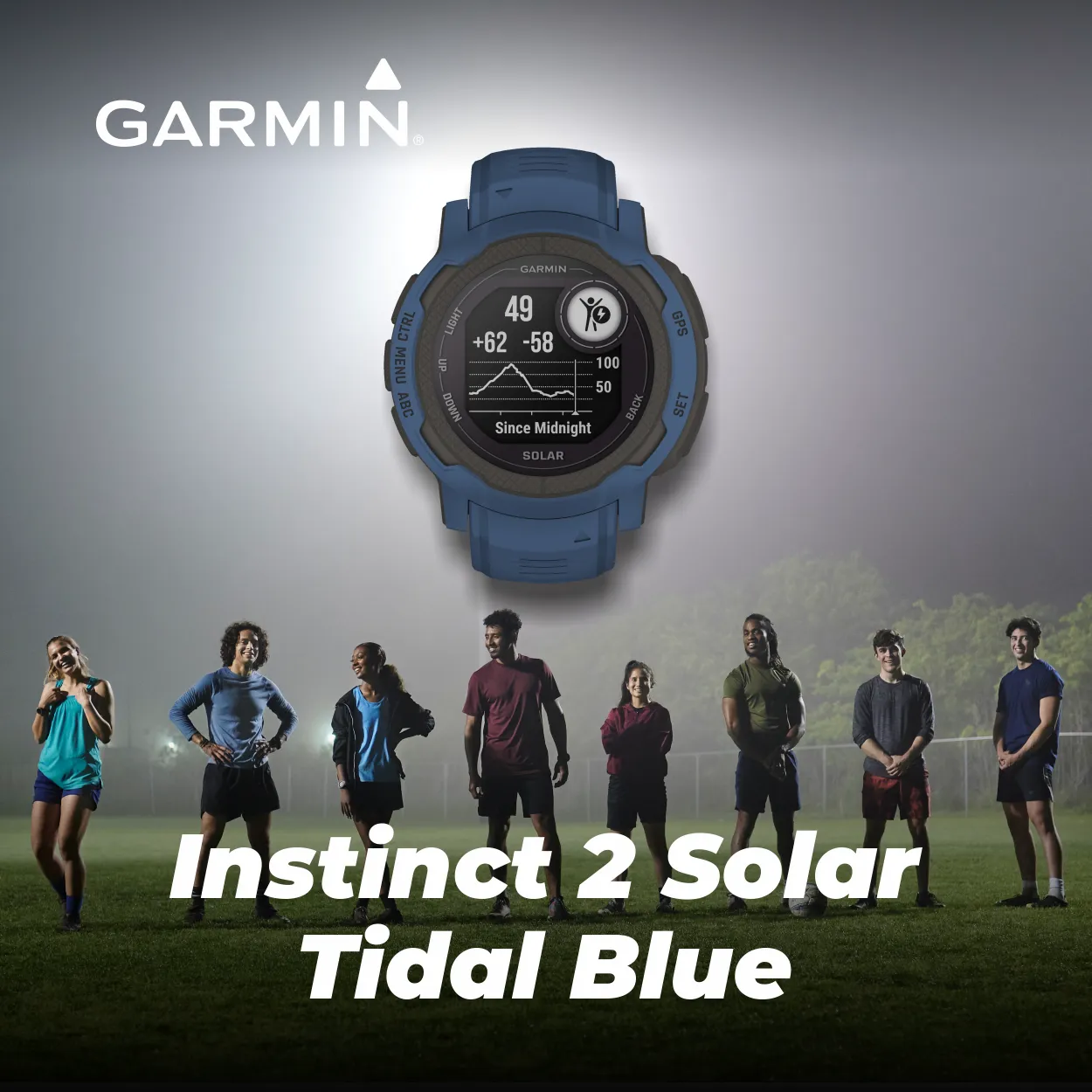 Garmin Instinct 2/2S GPS Rugged Outdoor Smartwatch with Wearable4U Black EarBuds Bundle