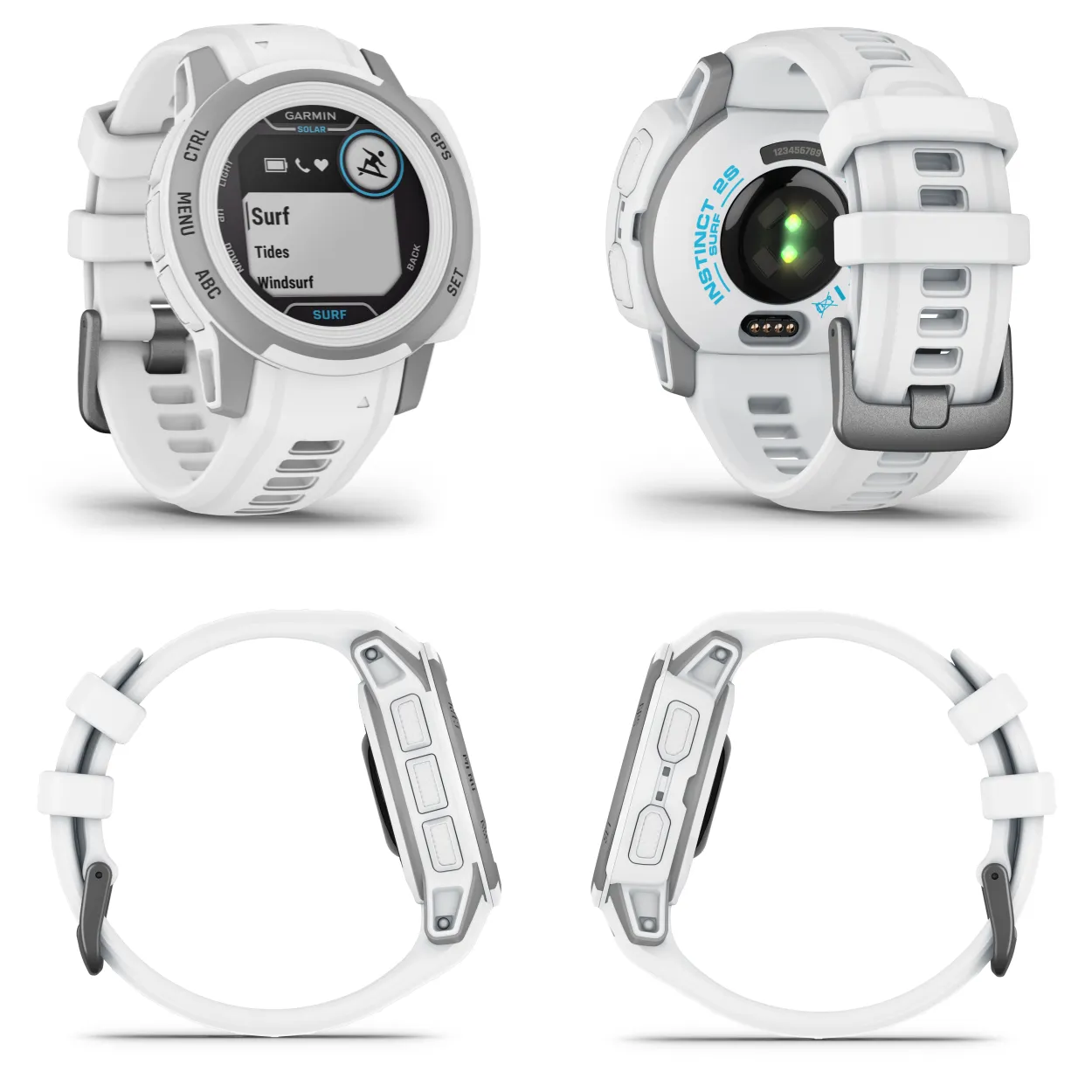 Garmin Instinct 2/2S GPS Rugged Outdoor Smartwatch with Wearable4U Black EarBuds Bundle