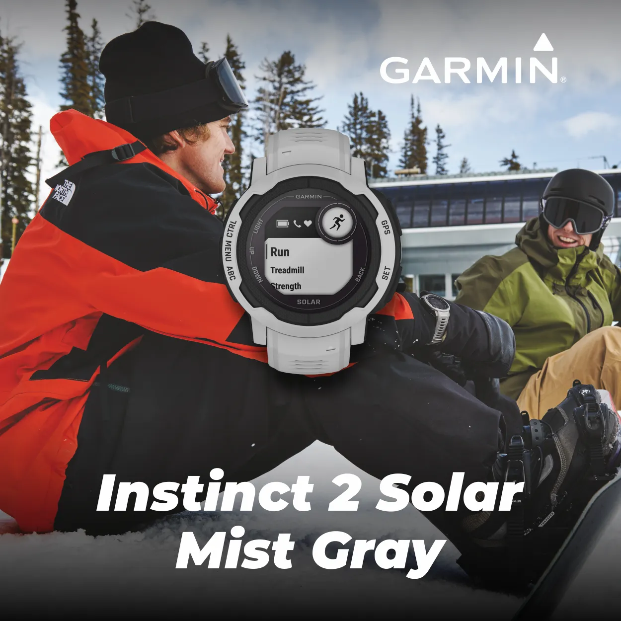 Garmin Instinct 2/2S GPS Rugged Outdoor Smartwatch with Wearable4U Black EarBuds Bundle