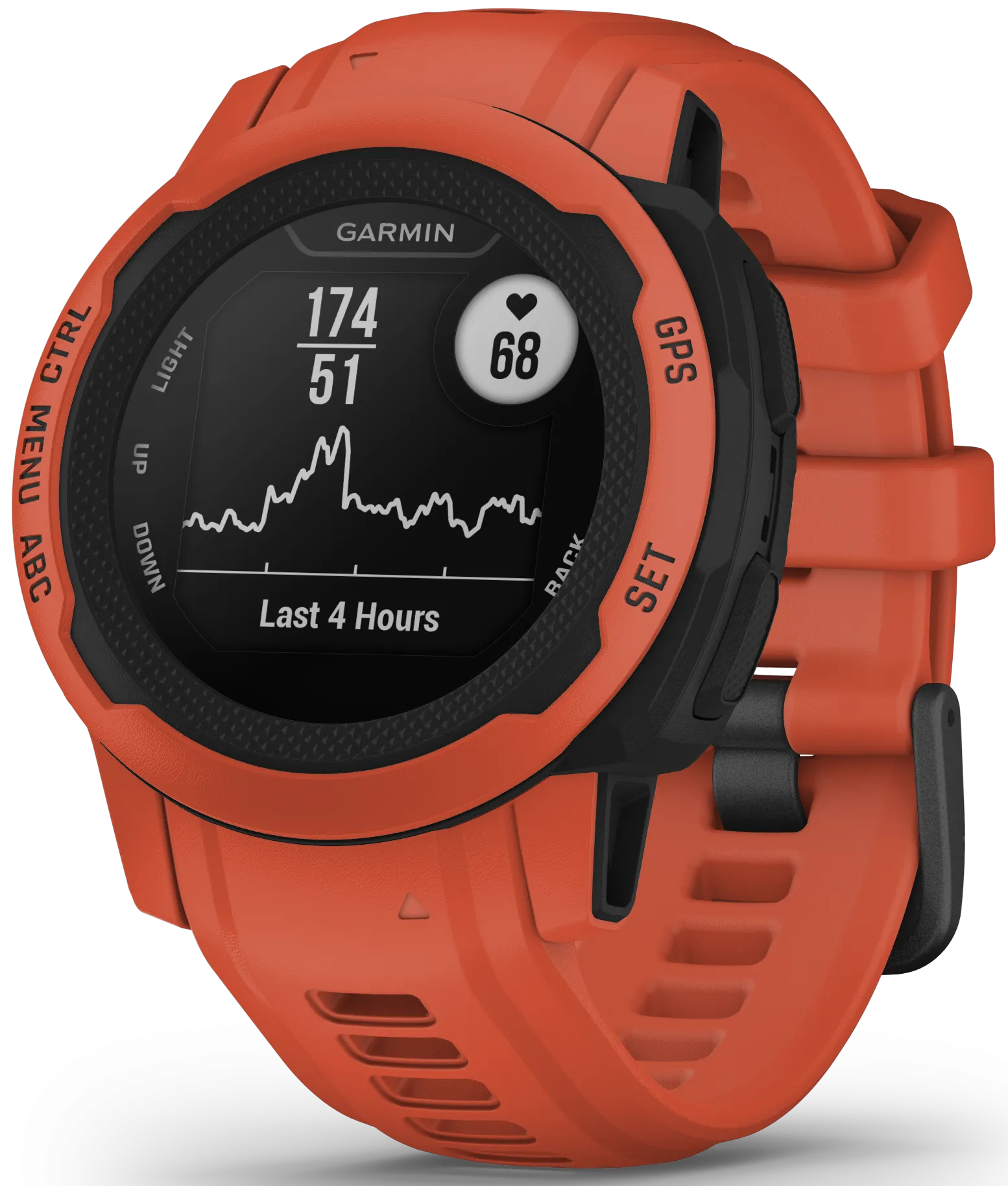 Garmin Instinct 2S GPS Poppy Smartwatch Watch