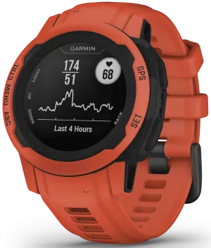 Garmin Instinct 2S GPS Poppy Smartwatch Watch