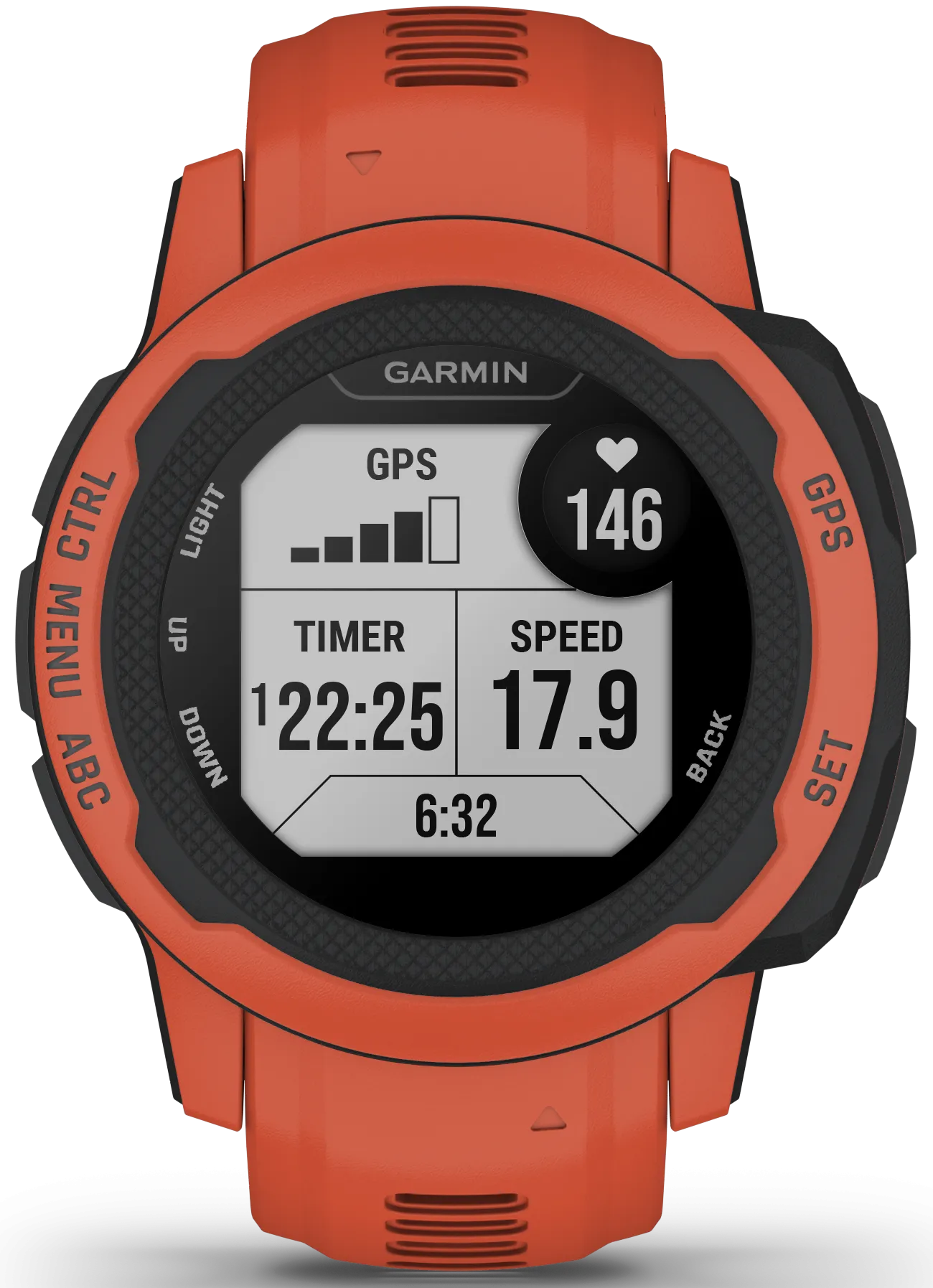 Garmin Instinct 2S GPS Poppy Smartwatch Watch