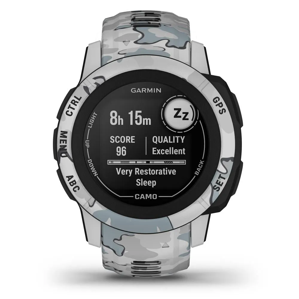 Garmin Instinct 2S Rugged Outdoor Smartwatch - Camo Edition - Mist Camo