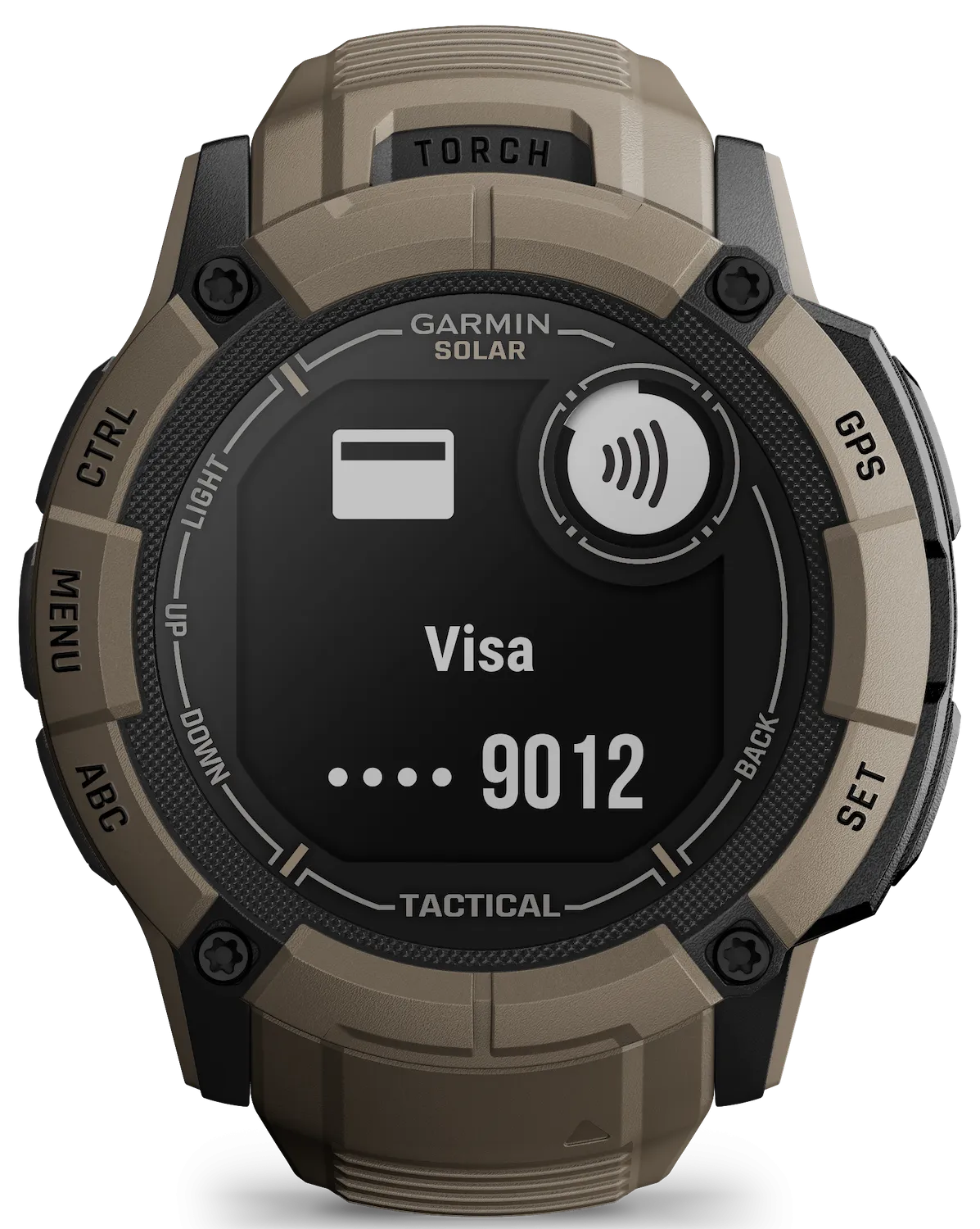 Garmin Instinct 2X Solar Tactical Edition Coyote Tan Watch