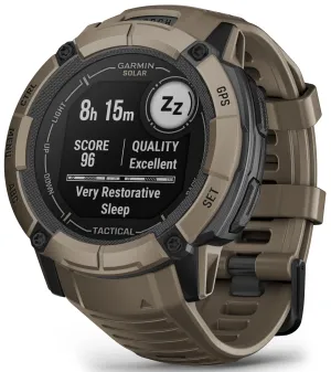 Garmin Instinct 2X Solar Tactical Edition Coyote Tan Watch