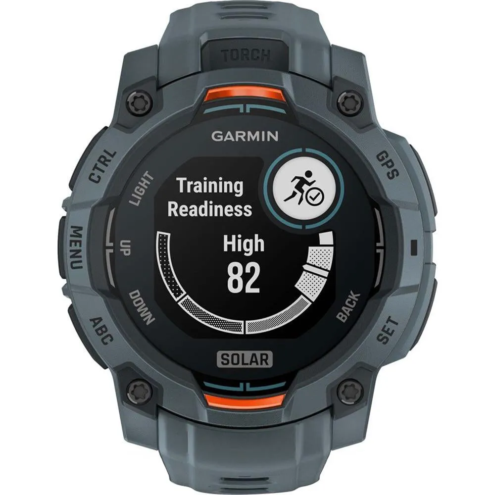 Garmin Instinct 3 - 45 mm GPS Smartwatch SOLAR Twilight   2 Year Warranty Bundle
