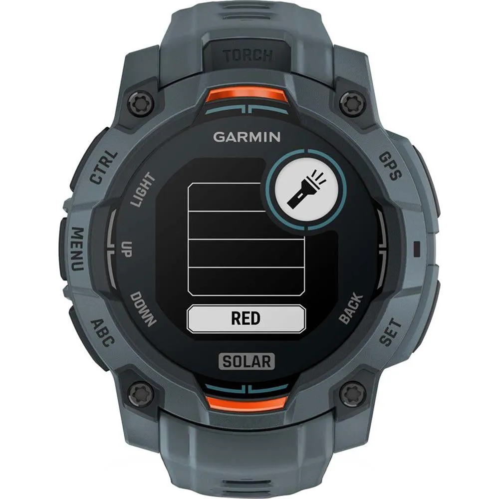 Garmin Instinct 3 - 45 mm GPS Smartwatch SOLAR Twilight   2 Year Warranty Bundle