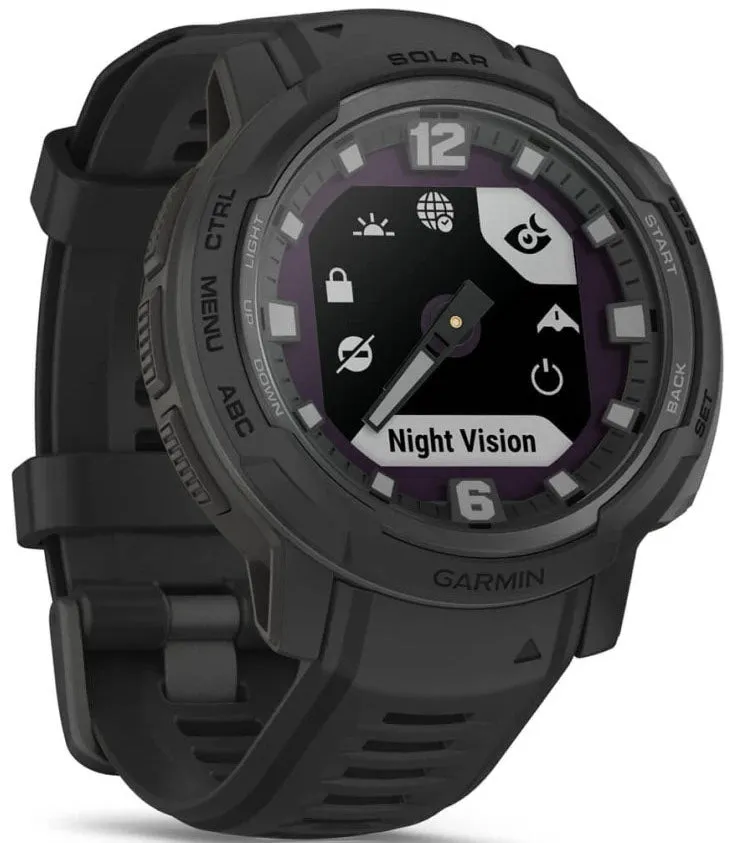Garmin Instinct Crossover Solar Tactical Edition Black Watch