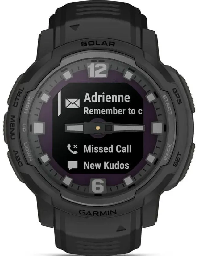 Garmin Instinct Crossover Solar Tactical Edition Black Watch
