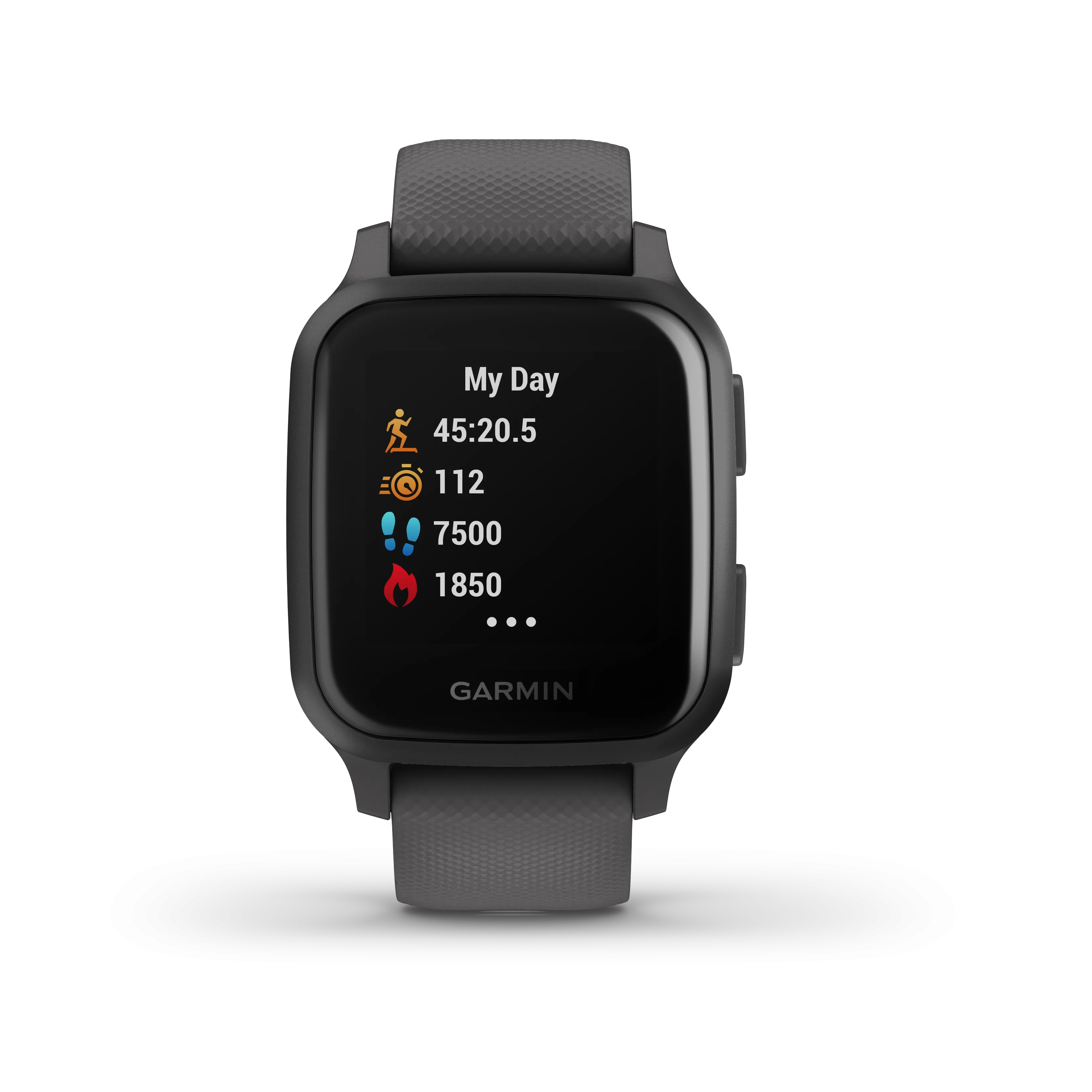 Garmin Venu Sq GPS Best Multisport Fitness Smartwatch with Wearable4U Power Bank Bundle