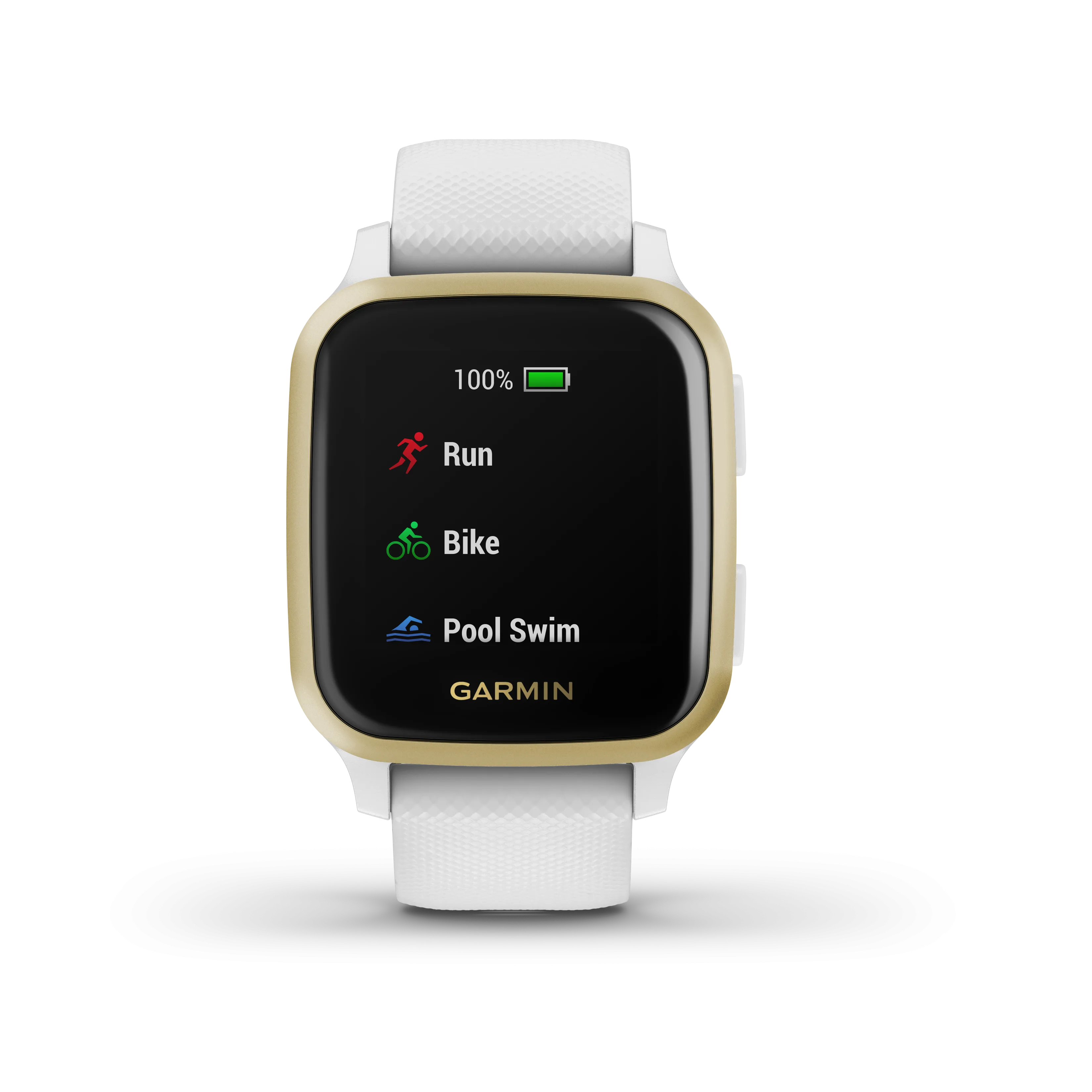 Garmin Venu Sq GPS Best Multisport Fitness Smartwatch with Wearable4U Power Bank Bundle