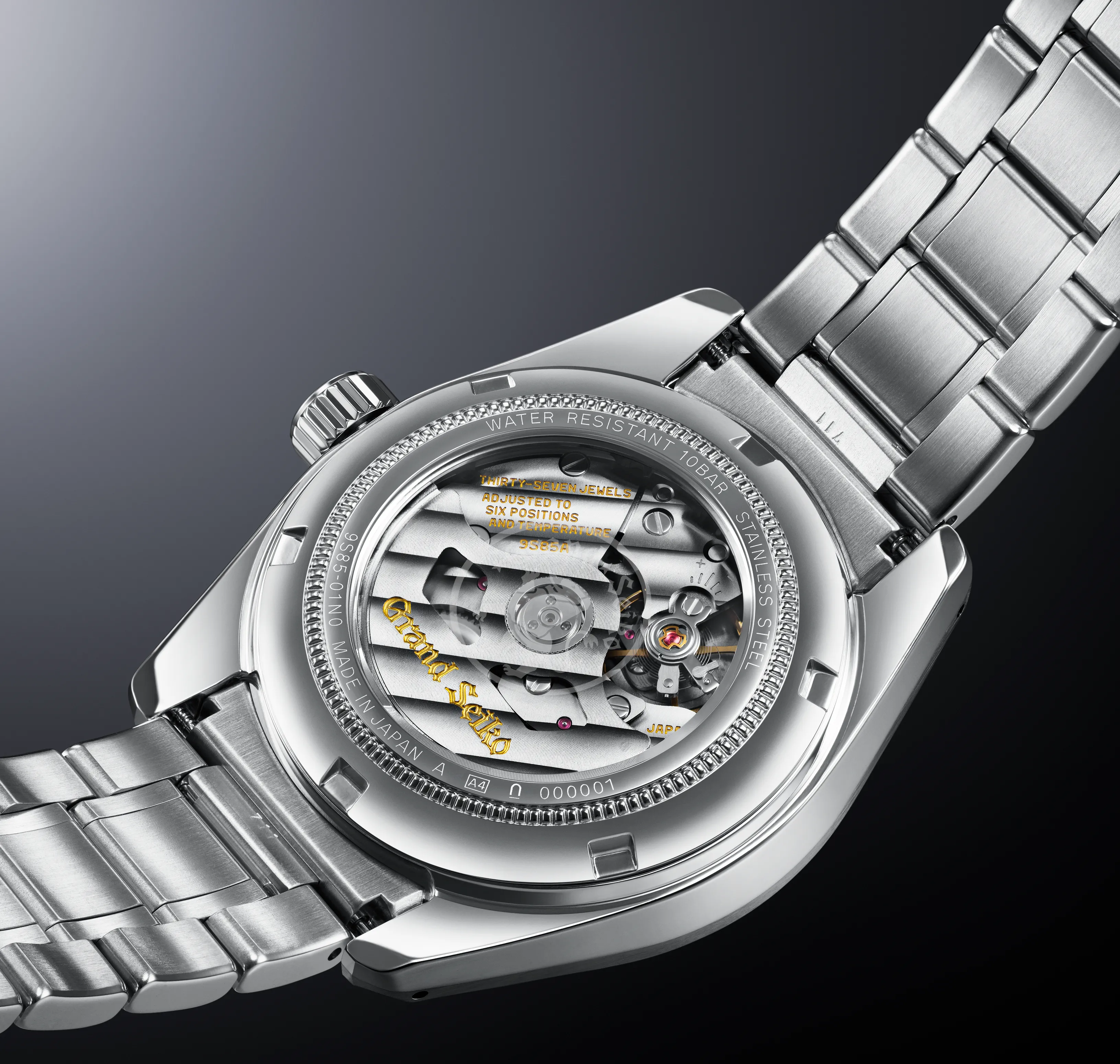 Grand Seiko Heritage Watch with White Dial, 40mm
