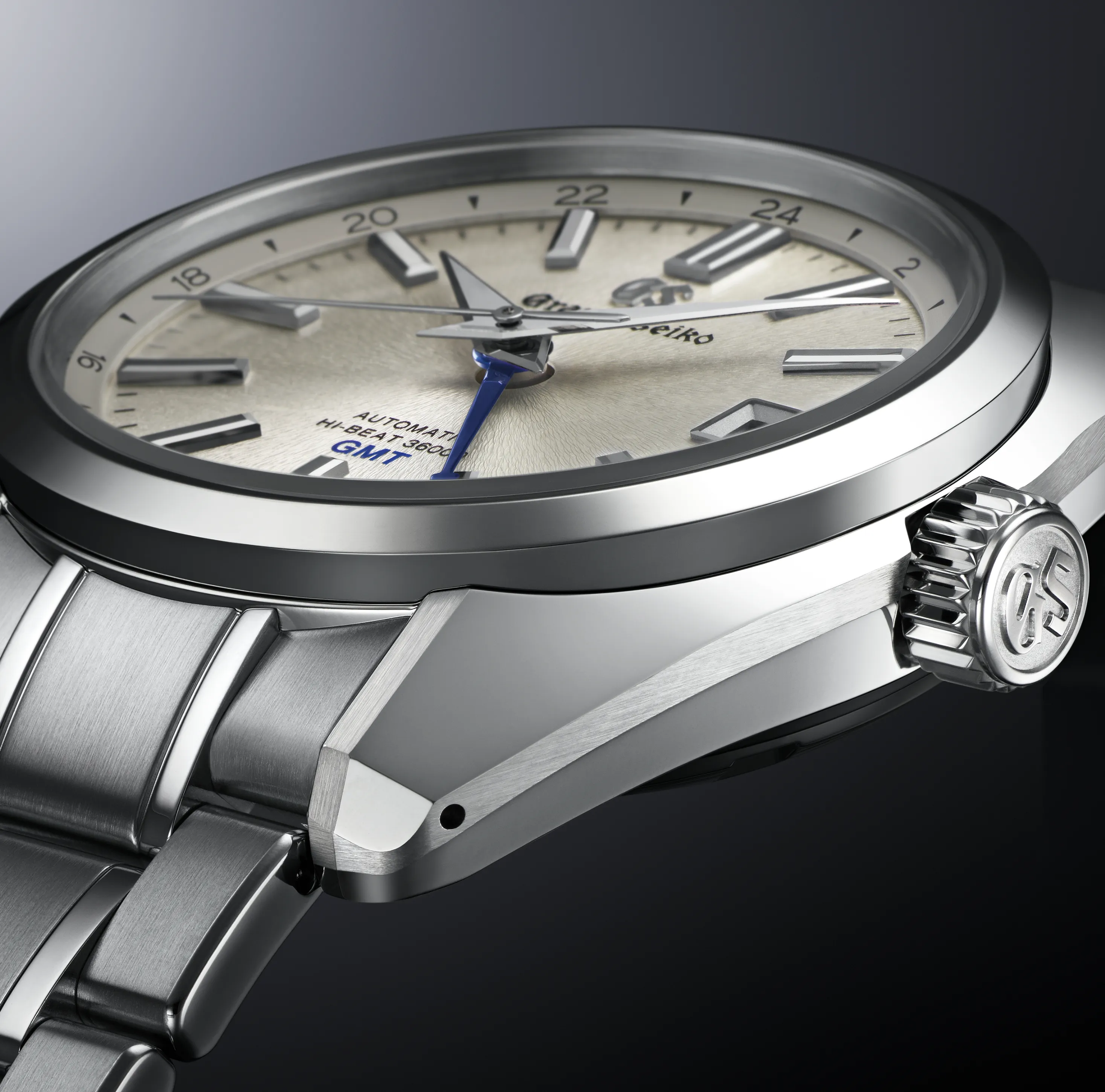 Grand Seiko Heritage Watch with White Mt. Iwate Pattern Dial, 40mm