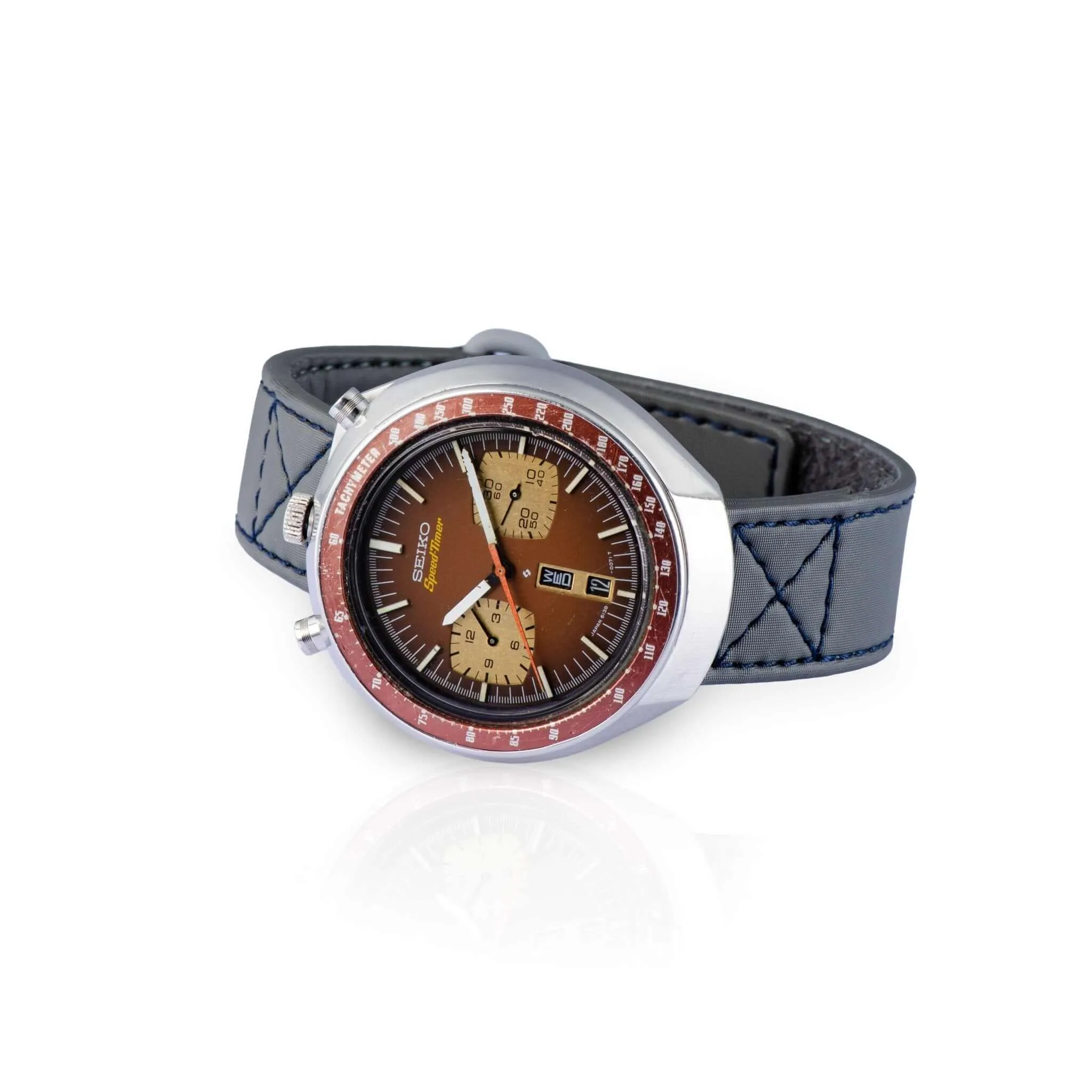 Grey Velcro® Watch Band 20mm
