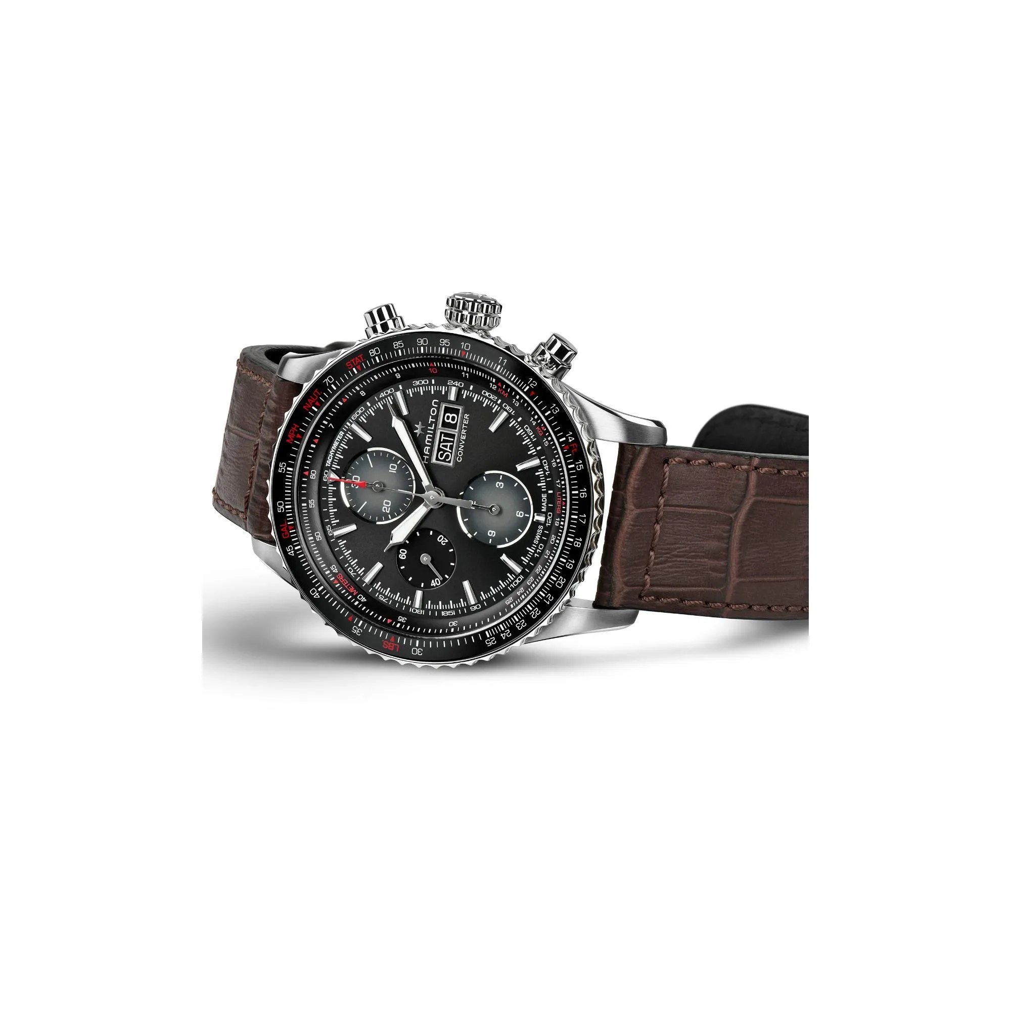 Hamilton Khaki Aviation Converter Automatic Chrono Men's Watch H76726530