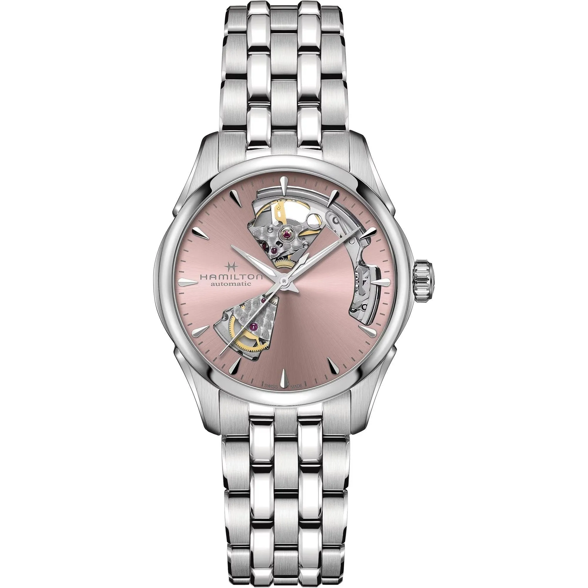 Hamilton Open Heart Jazzmaster Automatic Women's Watch H32215170