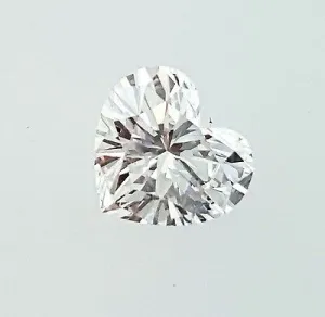 Heart Cut Natural LOOSE DIAMOND 0.72 Carats H Color VVS2 Clarity GIA Certified
