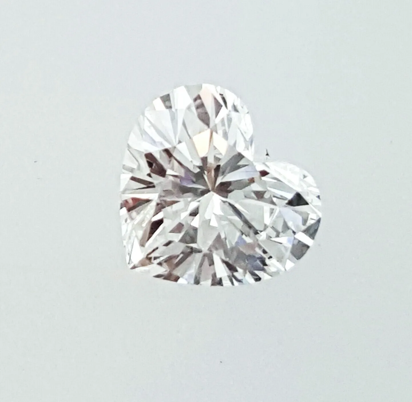 Heart Cut Natural LOOSE DIAMOND 0.72 Carats H Color VVS2 Clarity GIA Certified