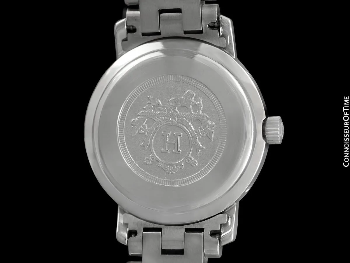 Hermes Ladies Clipper 2-Tone Quartz Watch - Stainless Steel & 18K Gold Plated