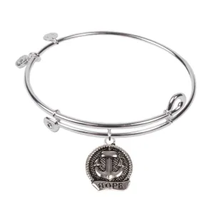 Hope, Bangle Sterling Silver Plated
