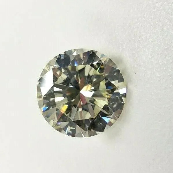 Huge 10 CT M Color SI1 Natural Loose Diamond Round Cut Brilliant