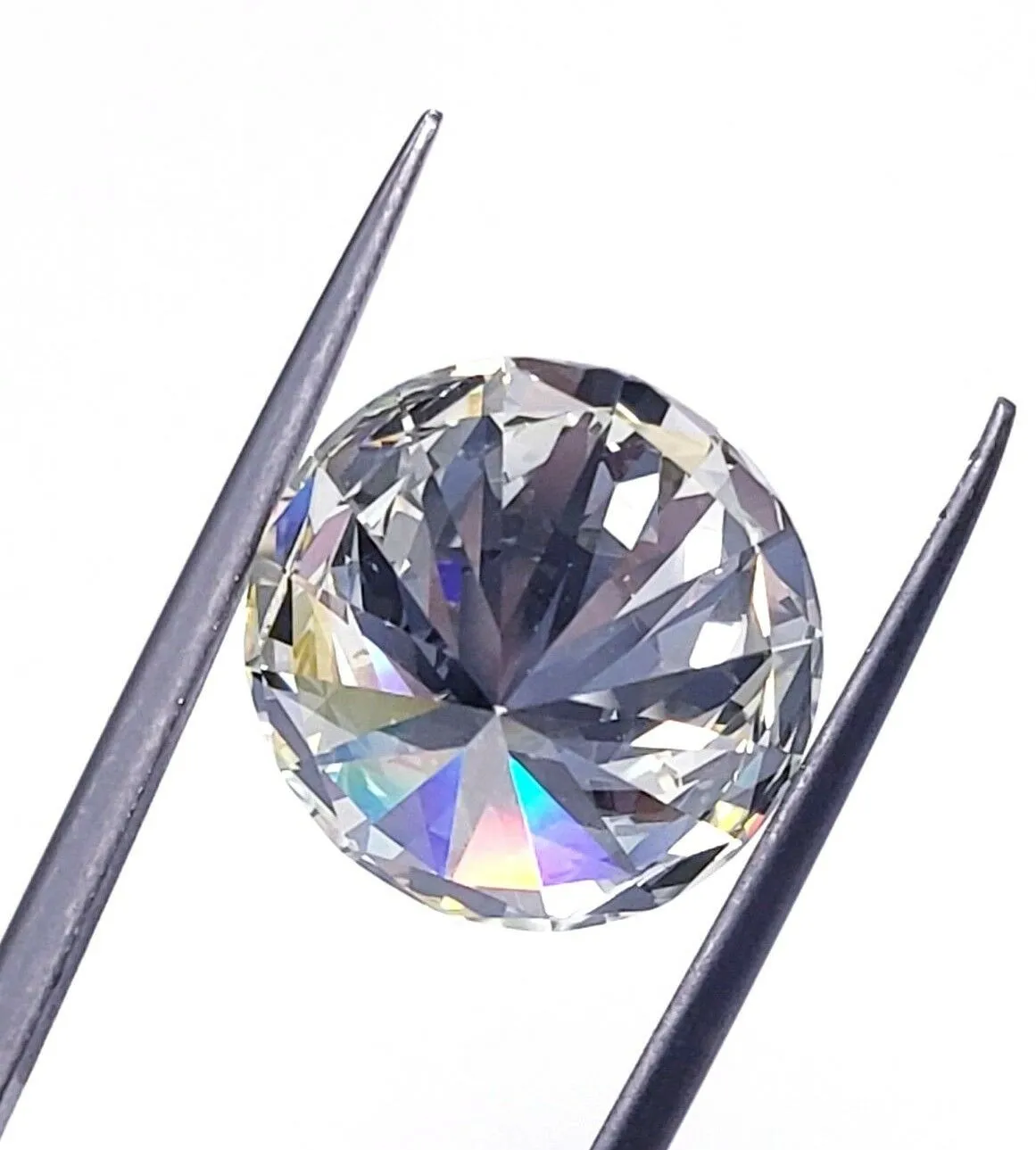 Huge 10 CT M Color SI1 Natural Loose Diamond Round Cut Brilliant
