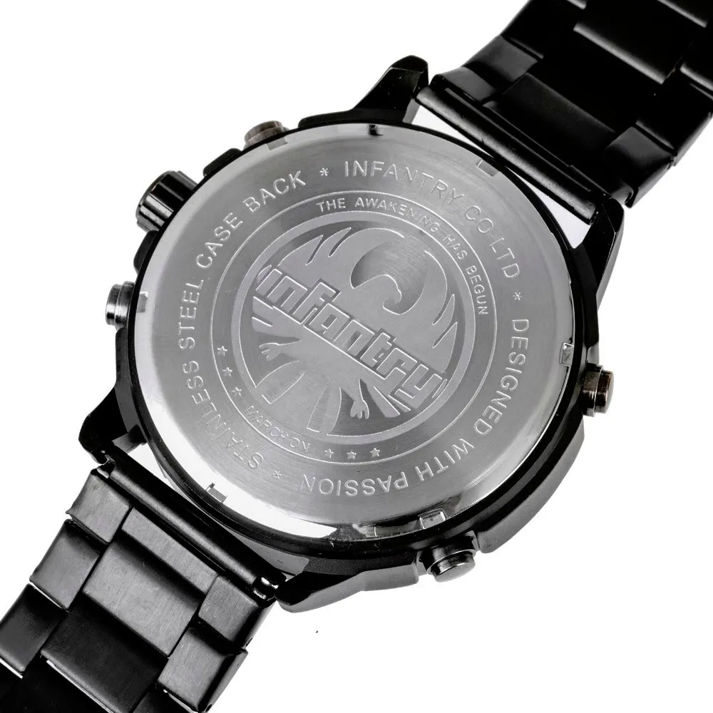 INFANTRY Mens Watches Top Brand Luxury Military Sport Watch Men Digital LED Wristwatch Army Aviator Tactical erkek kol saati