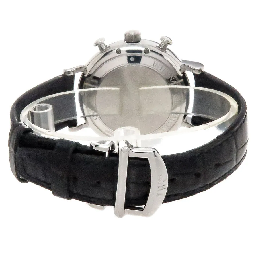IWC Portofino Chronograph Black Dial