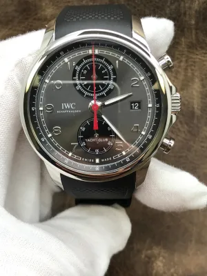 IWC Portugieser Yacht Club Chronograph IW390503 Slate Dial Automatic Men's Watch