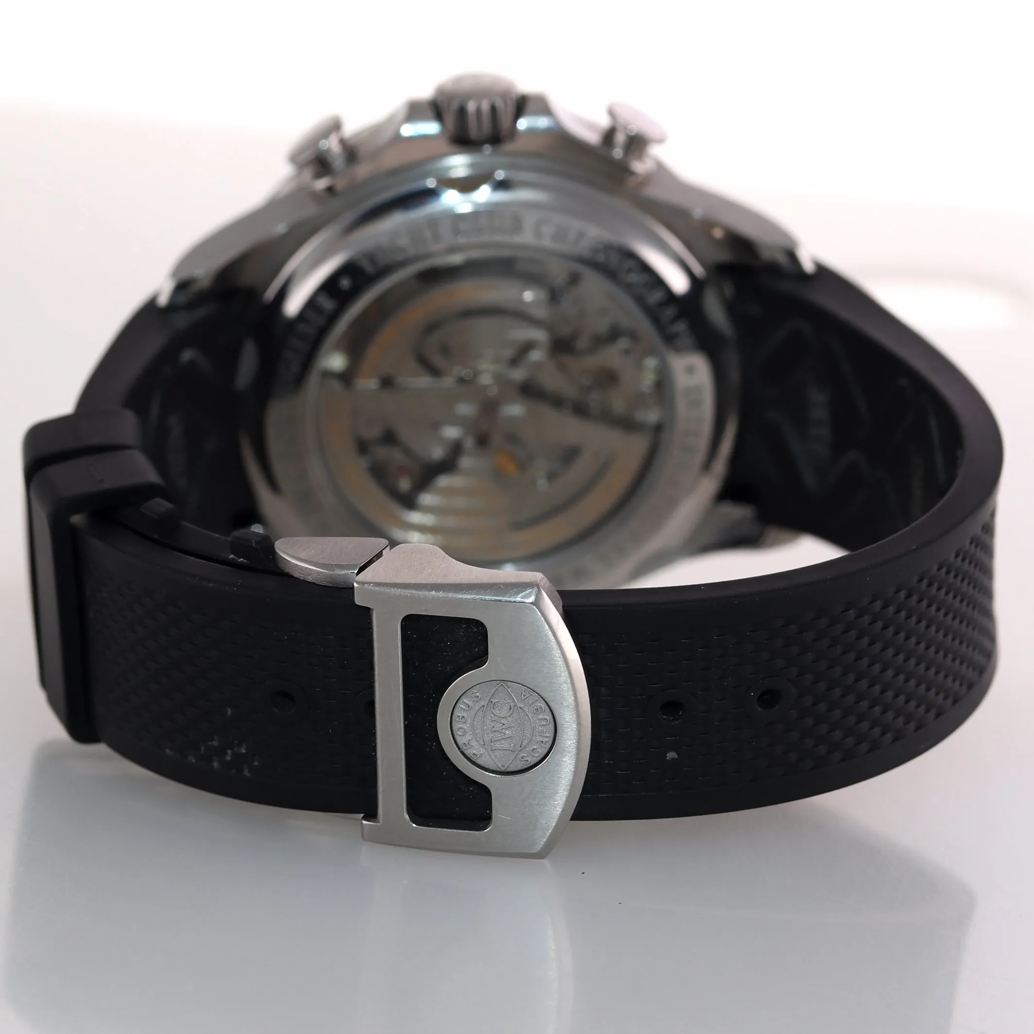 IWC Portuguese Yacht Club Chronograph 45mm Steel Watch IW390206 3902 3902-06