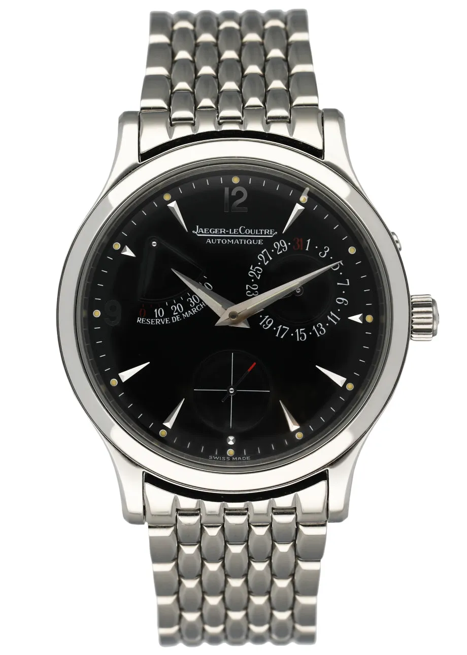 Jaeger LeCoultre Master Reserve De Marche Mens Watch Box & Papers