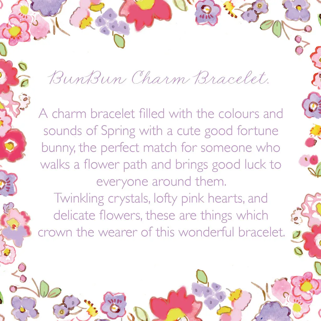 Lauren Hinkley Petite Fleur Bunny Charm Bracelet