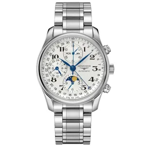 LONGINES WATCH THE LONGINES MASTER COLLECTION 40MM Silver Steel Man Automatic Chronograph L2.673.4.78.6