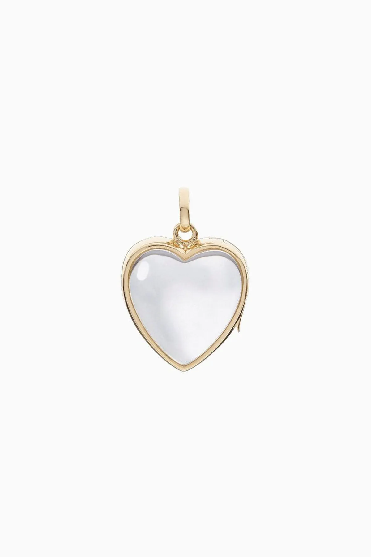 LOQUET LONDON | MEDIUM GOLD HEART LOCKET