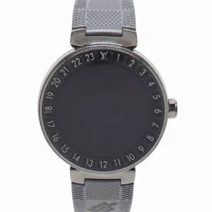 Louis Vuitton Tambour Smart Watch Stainless Steel 43mm Digital Dial Watch