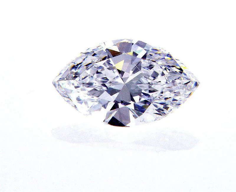 Marquise Cut Natural Loose Diamond 0.70 CT D Color VS2 Clarity GIA Certified