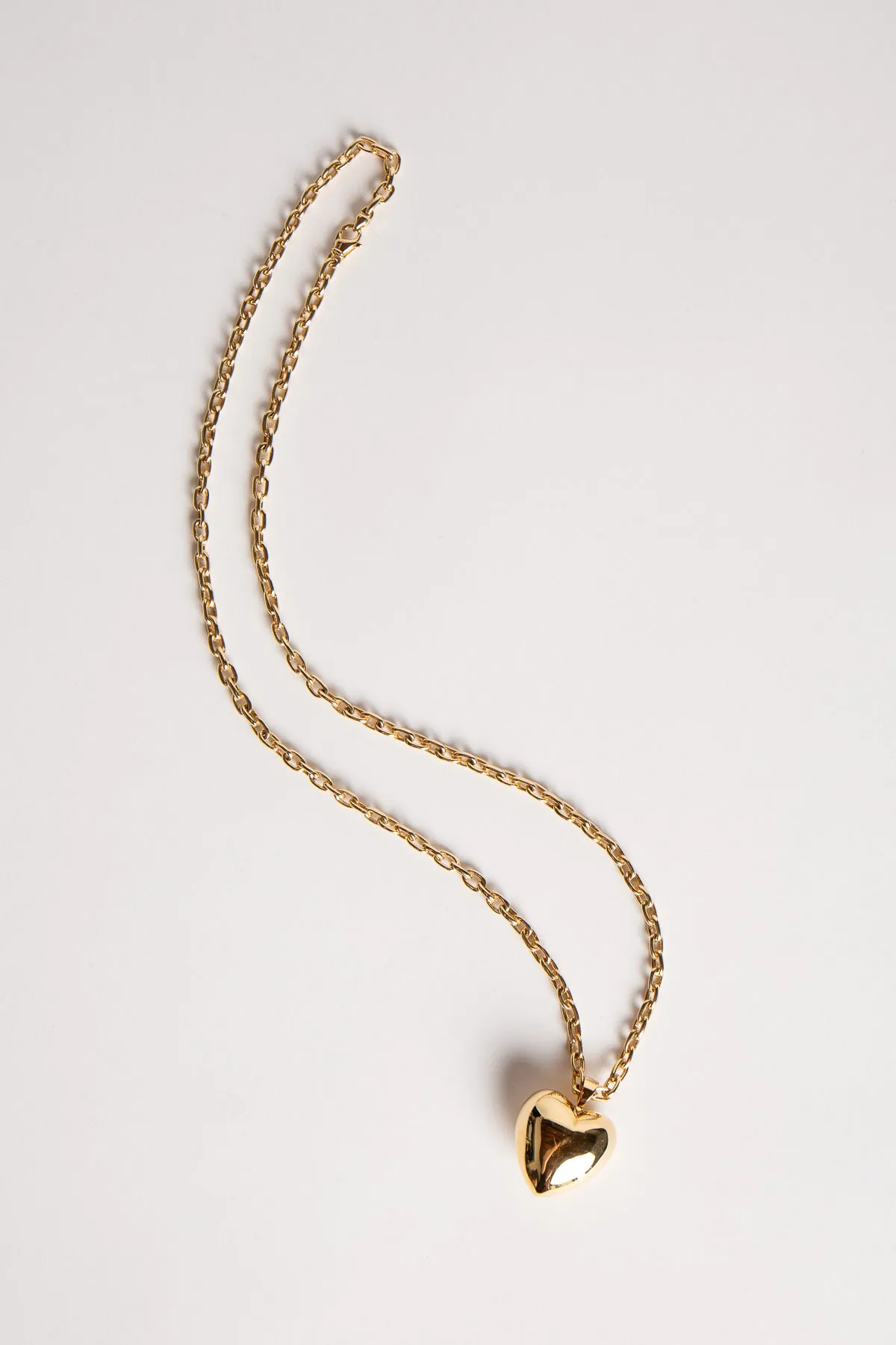 MAUD JEWELRY | 18K GOLD HEART NECKLACE