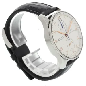 Men's IWC Portuguese Chronograph Stainless Steel IW371445