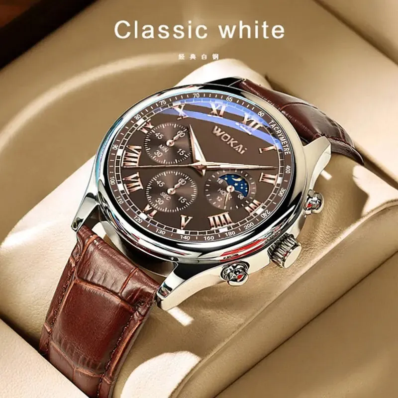Men's Quartz Sports Casual Watches and Belts