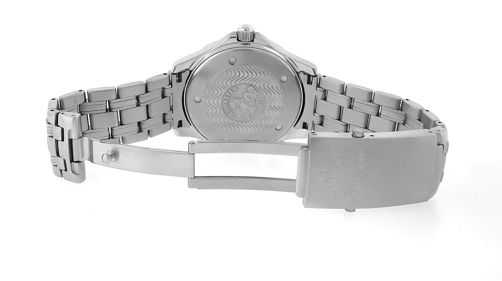 MINT Men's Omega Seamaster Professional 300M 2541.80 Blue Wave Quartz 41mm Watch