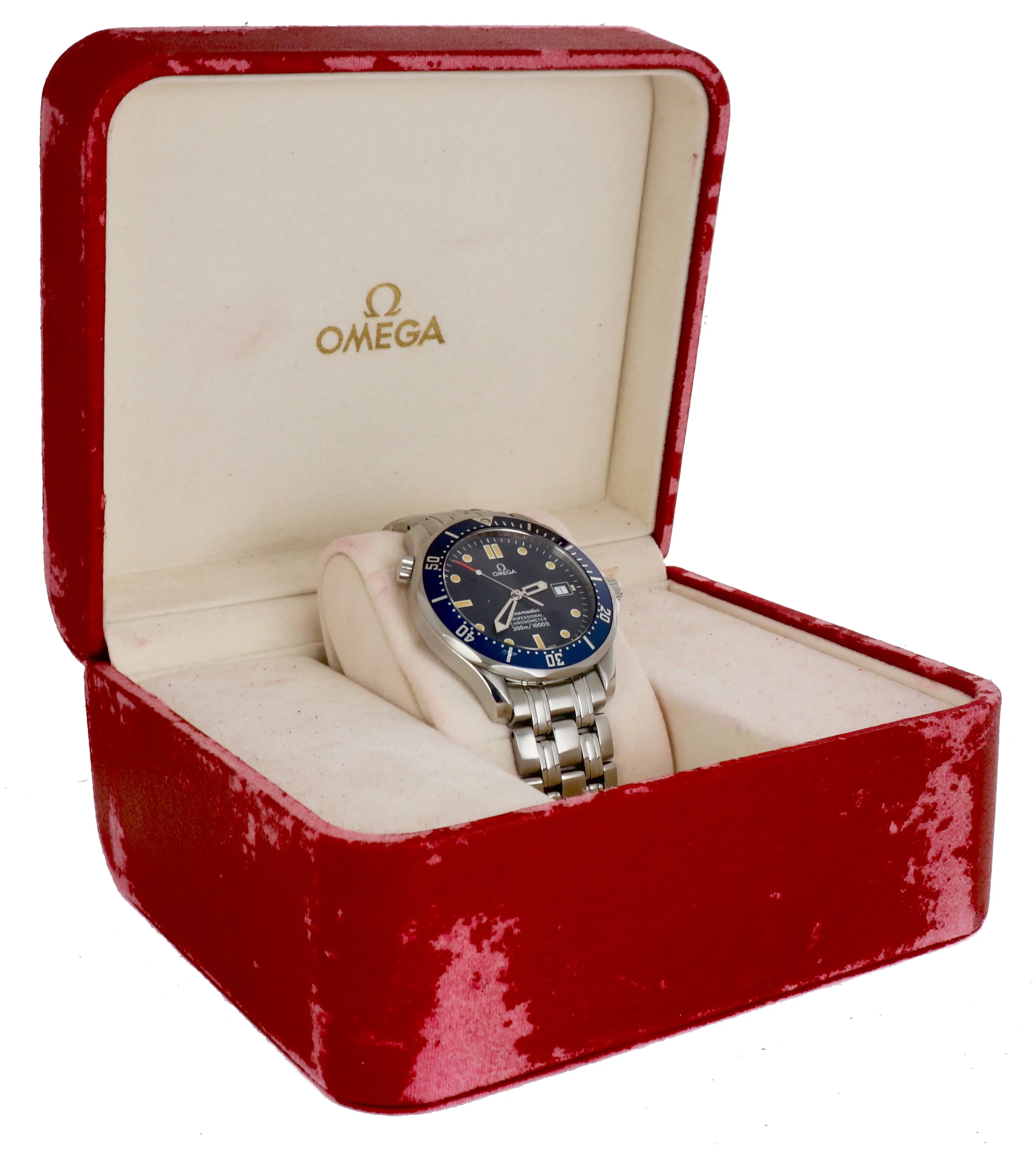 Mint Omega Seamaster Professional Patina 300M 2531.80 Blue Wave Automatic 41mm