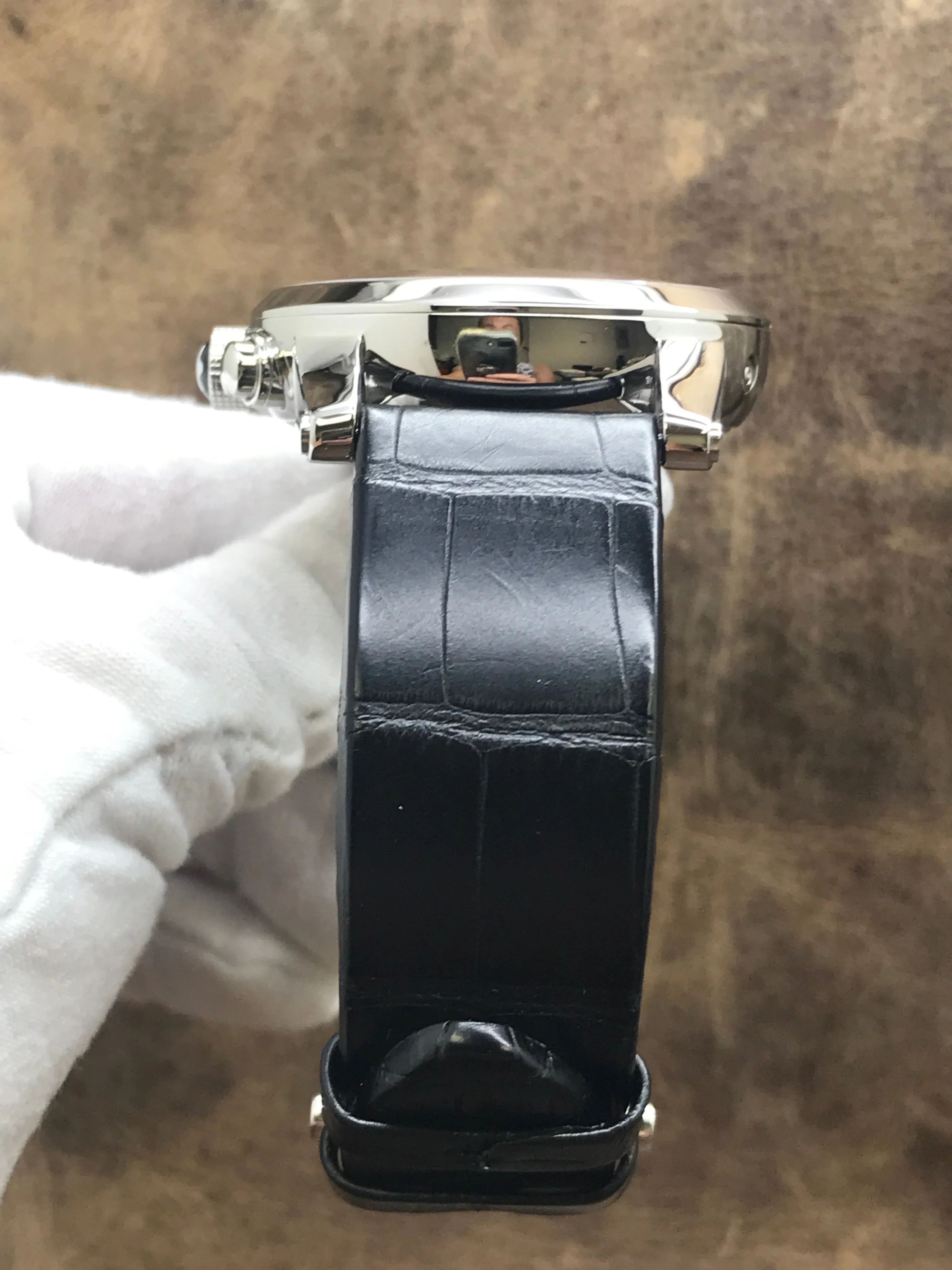 Montblanc Timewalker Chronograph 7069 Black Dial Automatic  Men's Watch