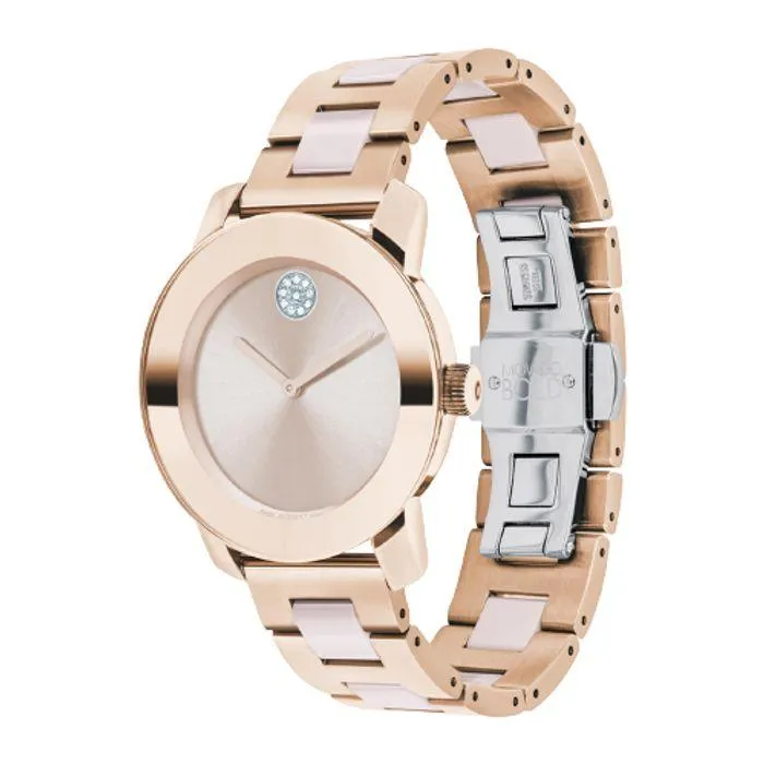 Movado Bold Ceramic Quartz Women's Watch 3600799