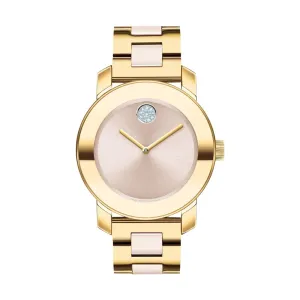 Movado Bold Ceramic Quartz Women's Watch 3600800