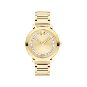 Movado Bold Evolution 2.0 Ladies Gold Tone Watch